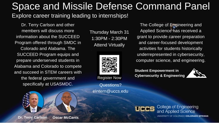Space and Missile Defense Command Panel